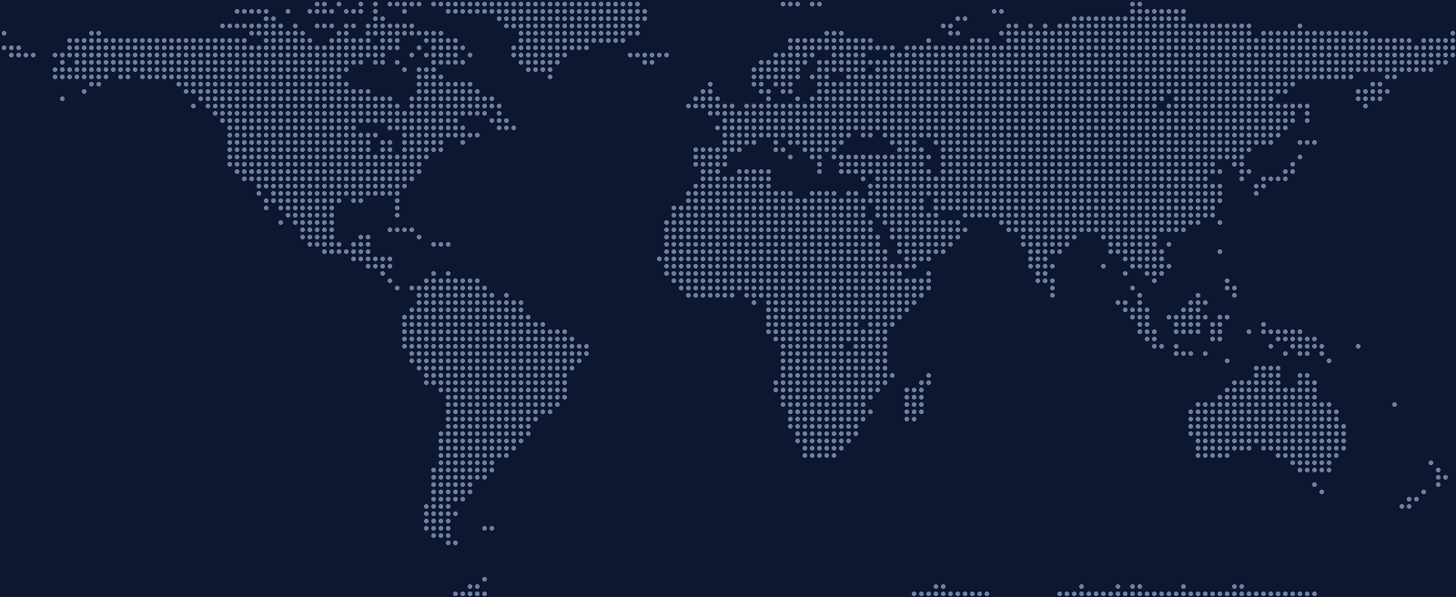 Stylized world map representing worldwide g-Viewer use