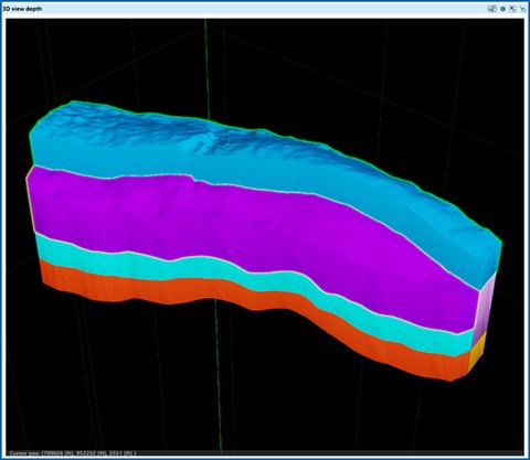 3D geological model