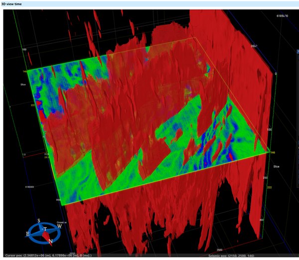 g-Space 3D seismic interpretation