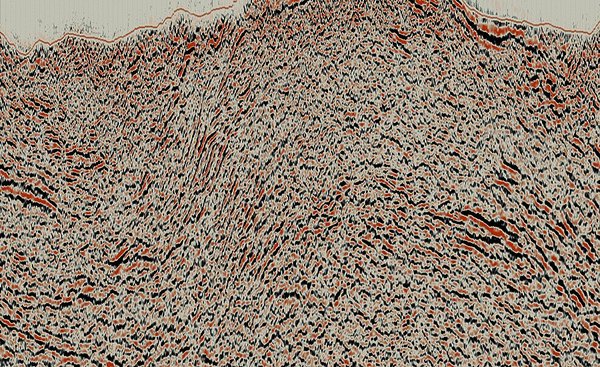 Canada seismic — before processing