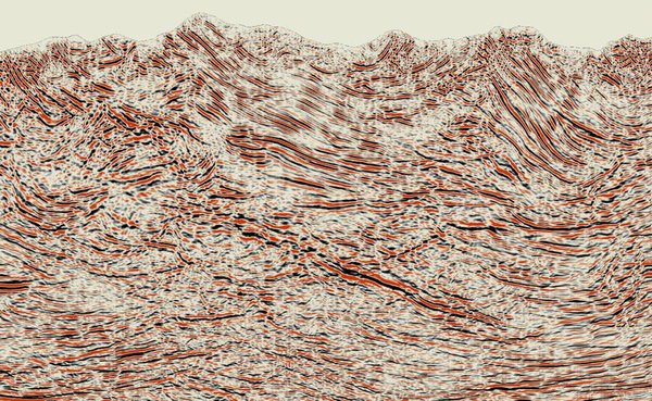 Papua seismic — after processing